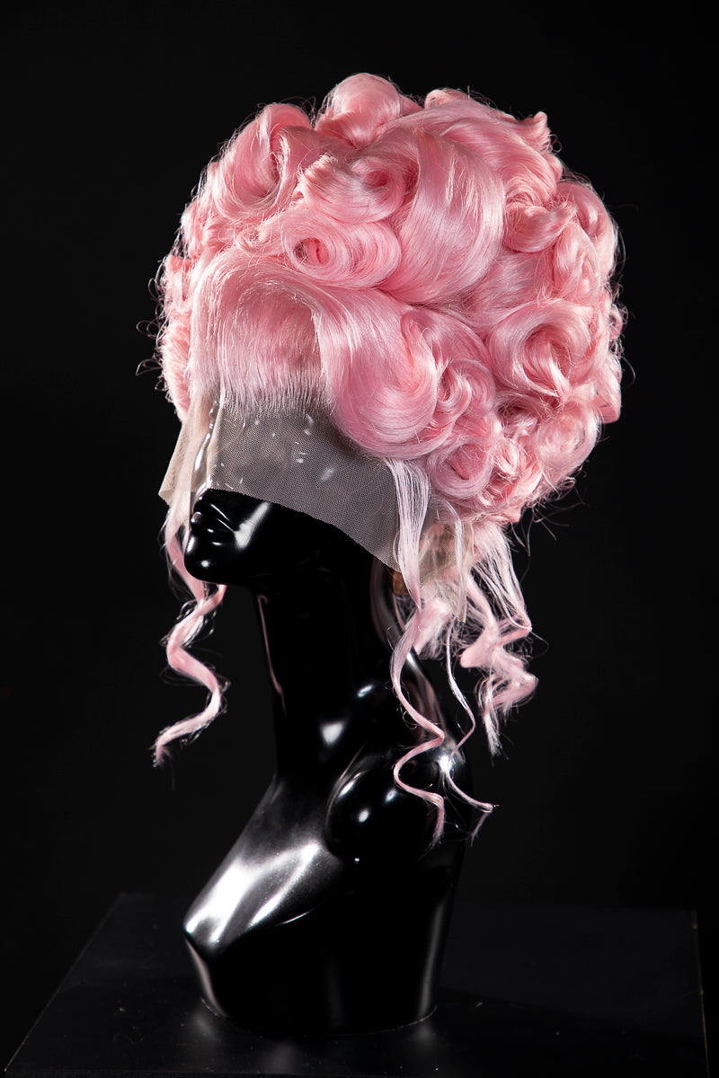 Eleganza Extravaganza double stacked styled lace front drag wig – Rupaul inspired couture wig custom order Melbourne Australia