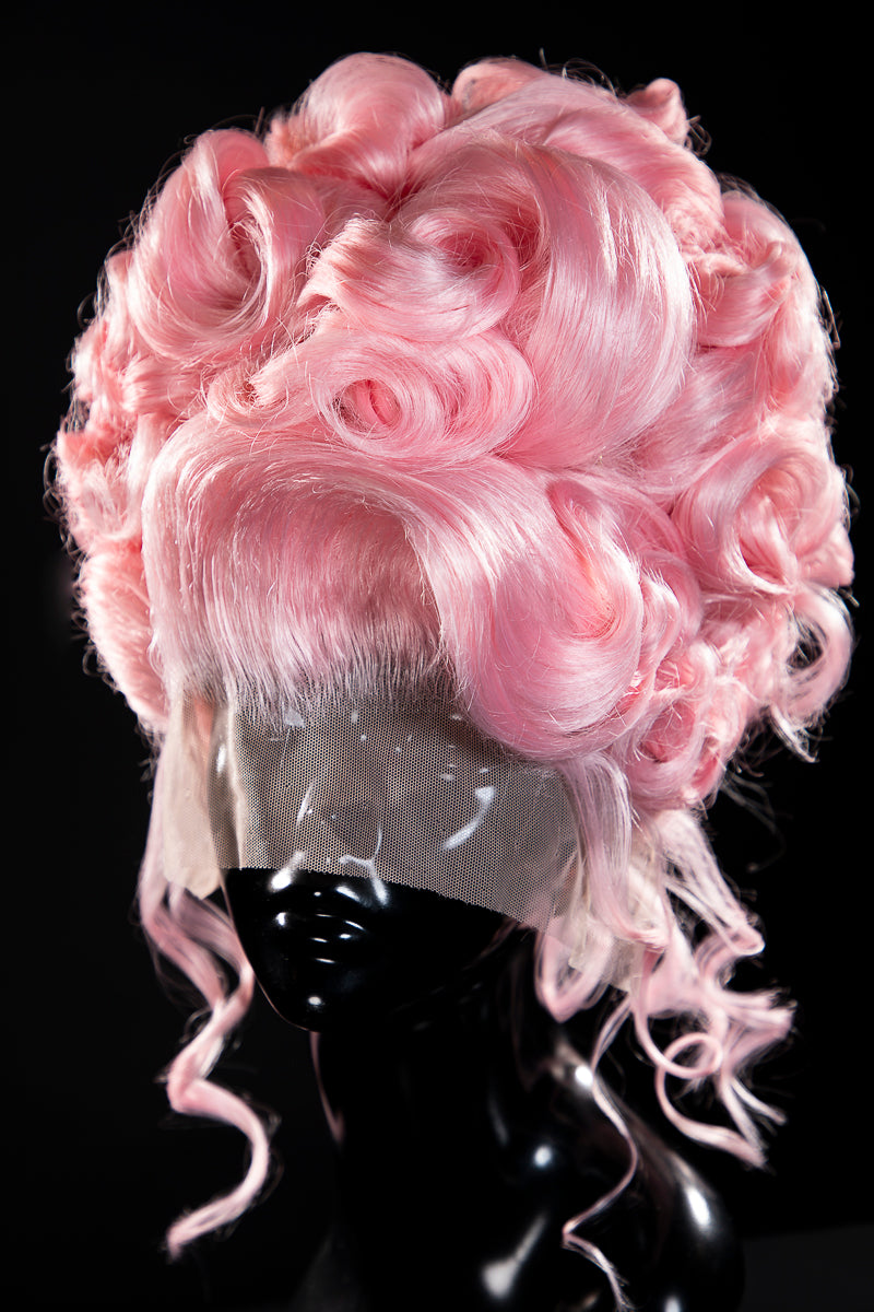 Eleganza Extravaganza double stacked styled lace front drag wig – Rupaul inspired couture wig custom order Melbourne Australia