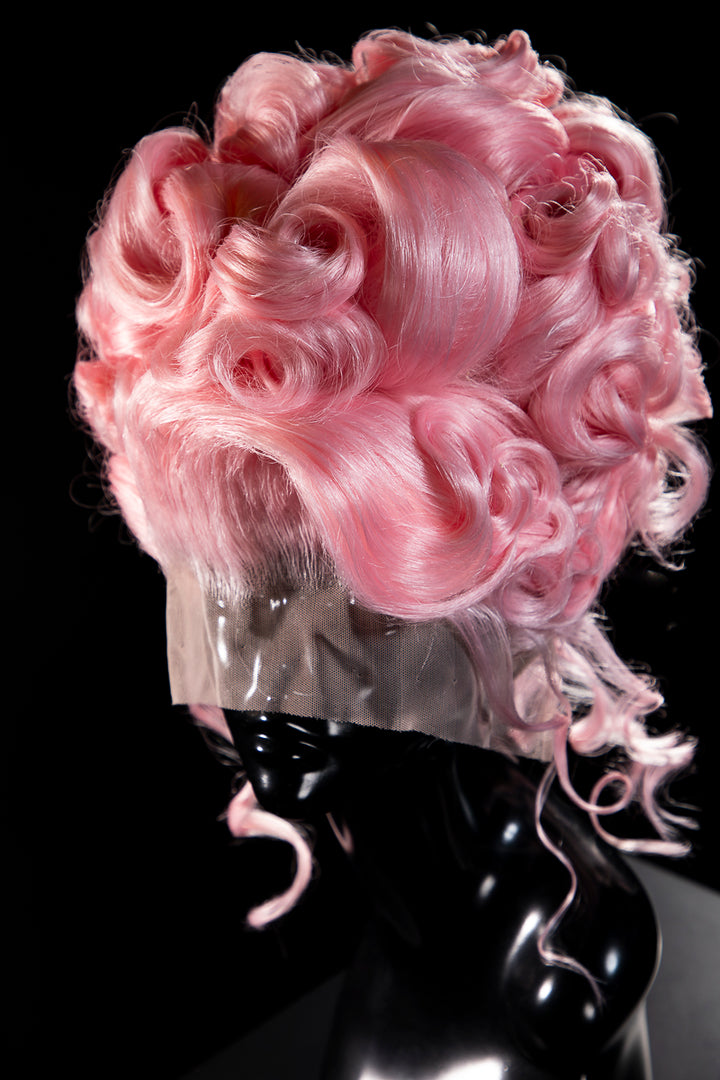 Eleganza Extravaganza double stacked styled lace front drag wig – Rupaul inspired couture wig custom order Melbourne Australia