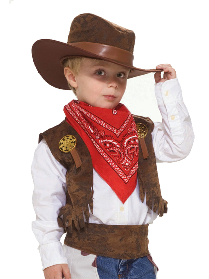 COWBOY COSTUME, CHILD - Little Shop of Horrors Costumery & Pop-Culture Emporium - 16 Bennetts Rd Mornington Melbourne - Melbourne's Most Iconic Costume Shop