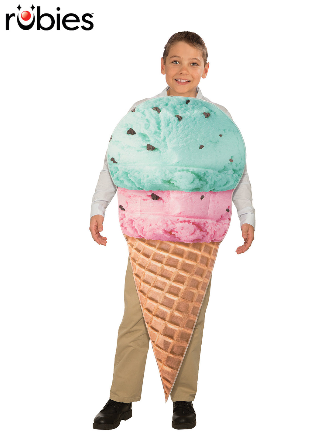 ICE CREAM CONE COSTUME, CHILD - Little Shop of Horrors Costumery & Pop-Culture Emporium - 16 Bennetts Rd Mornington Melbourne - Melbourne's Most Iconic Costume Shop