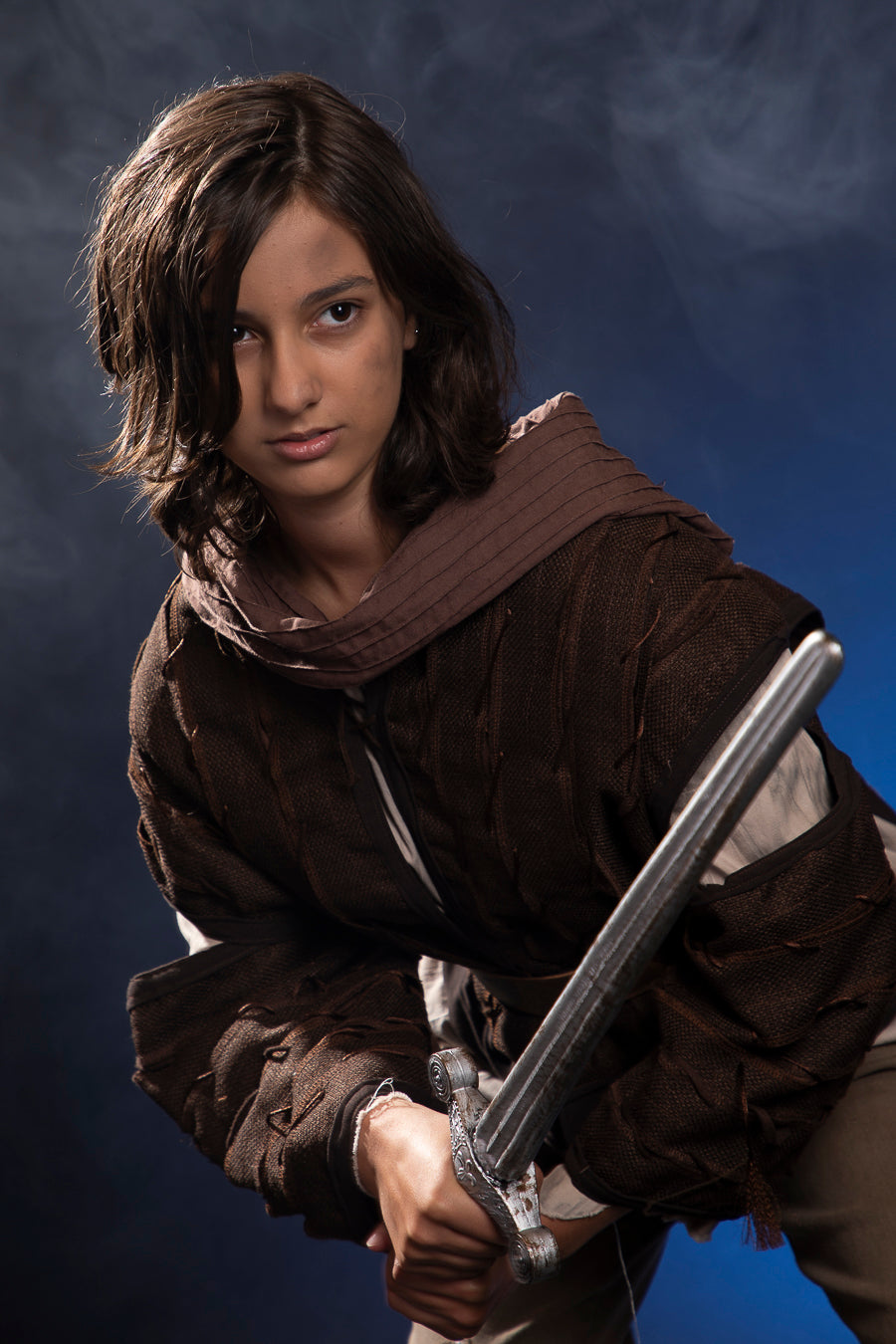 Game of Thrones Arya Stark Costume Hire or Cosplay, plus Makeup and Photography. Proudly by and available at, Little Shop of Horrors Costumery Mornington & Melbourne.