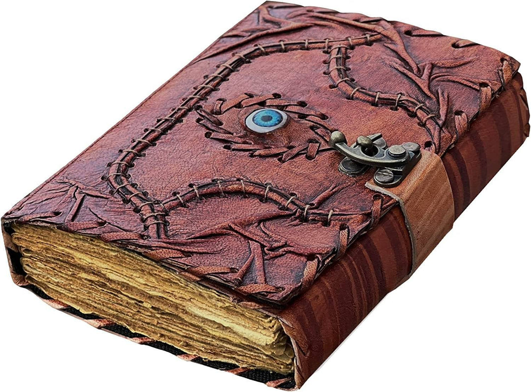 Hocus Pocus Leather Spell Book