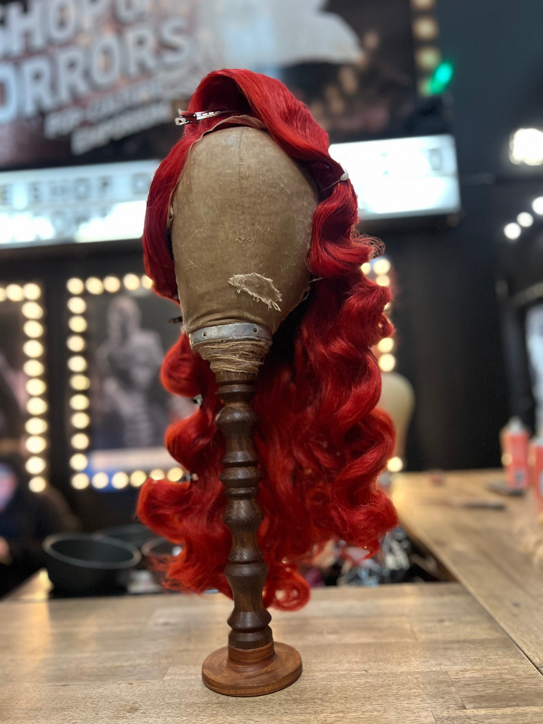 Custom Styled Lace Front Wig by Little Shop of Horrors Costumery Melbourne Australia