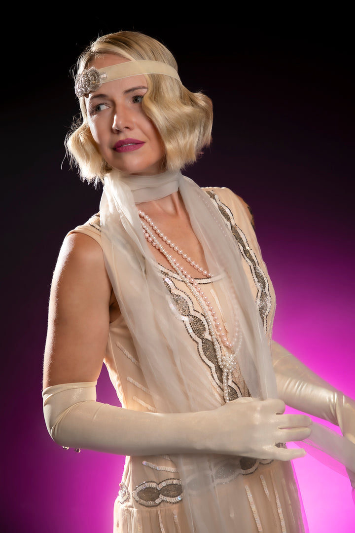 Lady Rose MacClare Great Gatsby or Downton Abbey Costume Hire Makeup and Photography Little Shop of Horrors Costumery