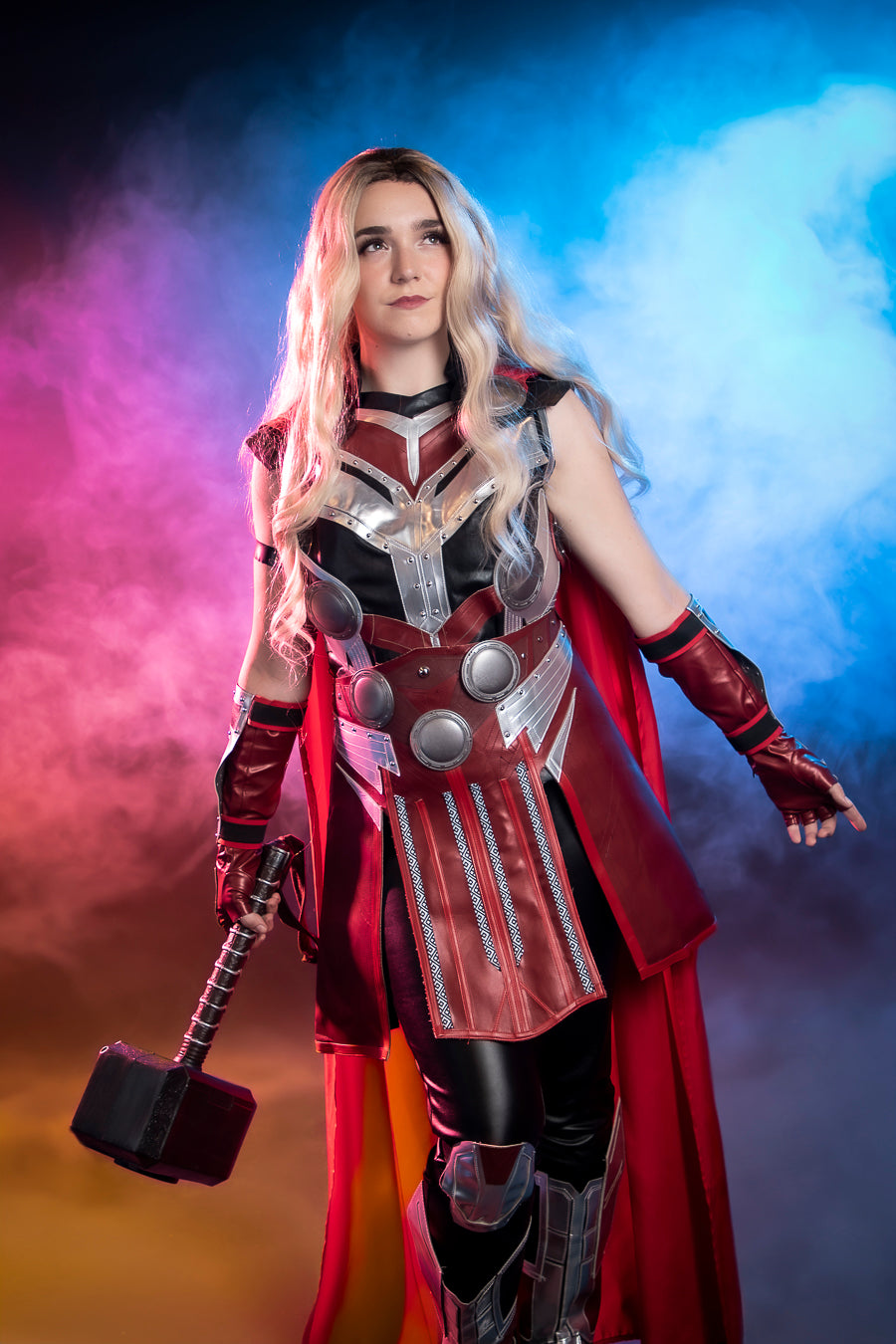 Mighty Thor Costume Hire or Cosplay, plus Makeup and Photography. Proudly by and available at, Little Shop of Horrors Costumery 6/1 Watt Rd Mornington, Frankston & Melbourne