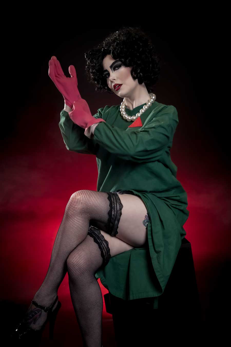 Rocky Horror Picture Show: Frank N Furter - Little Shop of Horrors Costumery & Pop-Culture Emporium - 16 Bennetts Rd Mornington Melbourne - Melbourne's Most Iconic Costume Shop