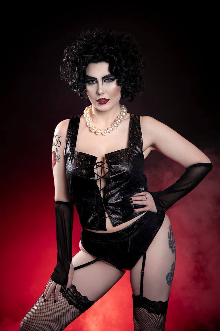 Rocky Horror Picture Show: Frank N Furter - Little Shop of Horrors Costumery & Pop-Culture Emporium - 16 Bennetts Rd Mornington Melbourne - Melbourne's Most Iconic Costume Shop