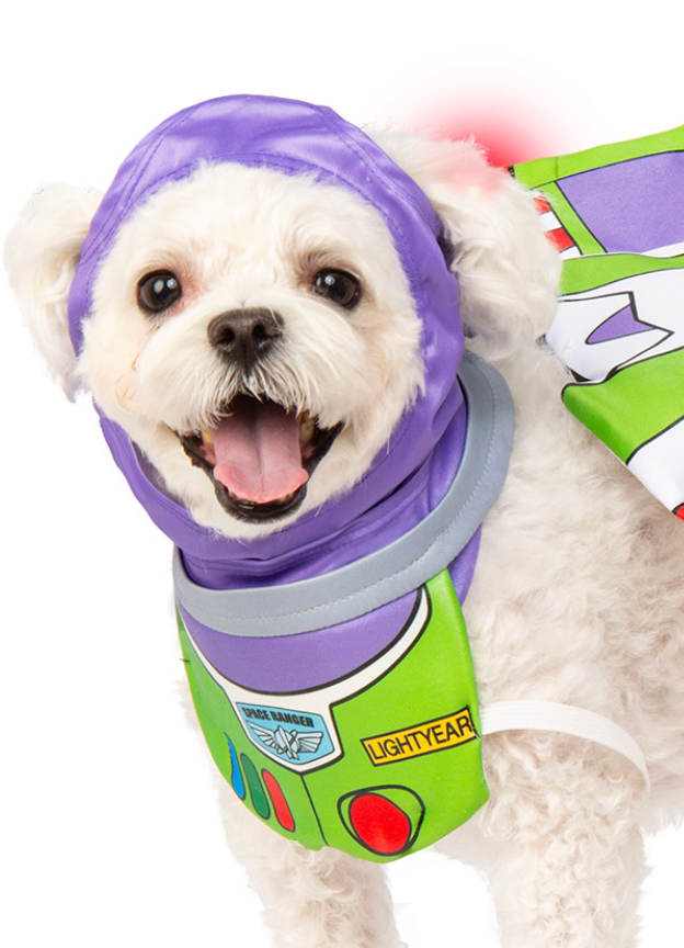 BUZZ LIGHTYEAR TOY STORY PET ACCESSORY WITH LIGHT UP FUNCTION - Little Shop of Horrors Costumery & Pop-Culture Emporium - 16 Bennetts Rd Mornington Melbourne - Melbourne's Most Iconic Costume Shop