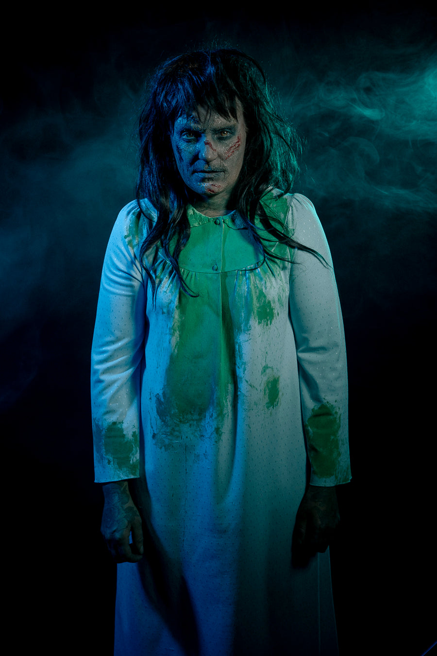 The Exorcist Regan Costume Hire Makeup and Photography, Little Shop of Horrors Costumery Mornington Melbourne