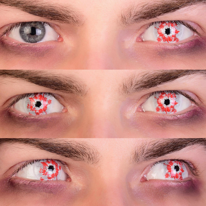 Beserker Mode - PRIMAL® Contact Lenses - Little Shop of Horrors Costumery & Pop-Culture Emporium - 16 Bennetts Rd Mornington Melbourne