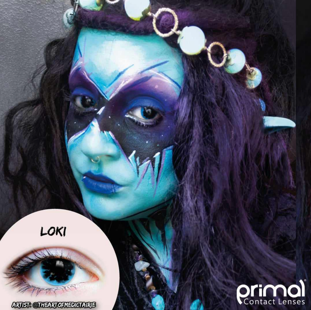 Black Lagoon - PRIMAL® Contact Lenses - Little Shop of Horrors Costumery & Pop-Culture Emporium - 16 Bennetts Rd Mornington Melbourne