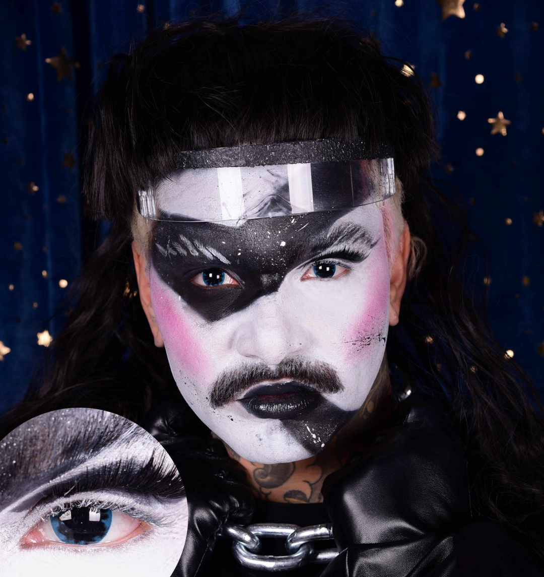 Black Lagoon - PRIMAL® Contact Lenses - Little Shop of Horrors Costumery & Pop-Culture Emporium - 16 Bennetts Rd Mornington Melbourne