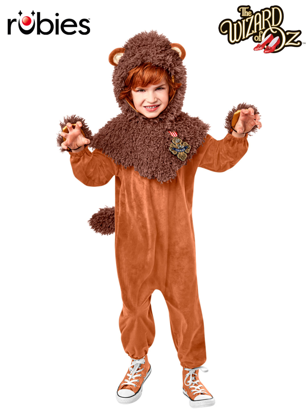 Cowardly Lion Deluxe Costume, Child - Little Shop of Horrors Costumery & Pop-Culture Emporium - 16 Bennetts Rd Mornington Melbourne