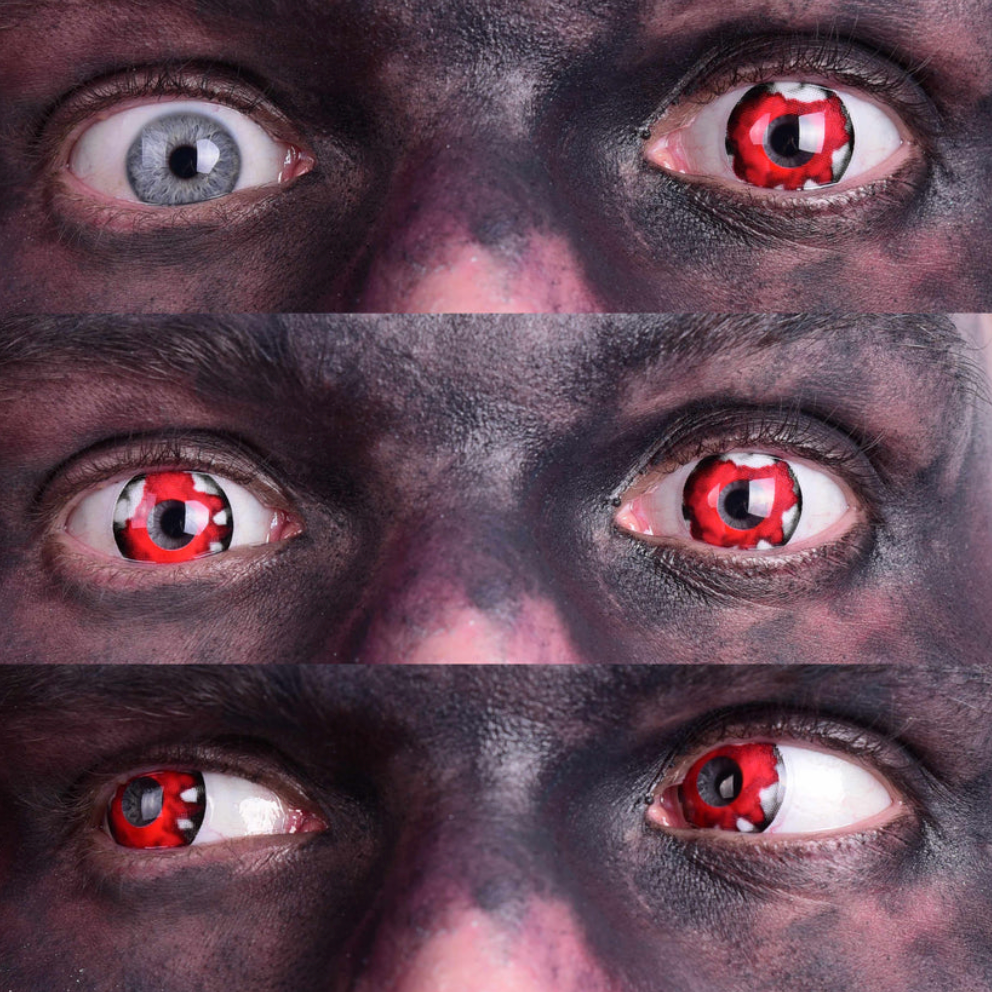 Dracula - PRIMAL® Contact Lenses - Little Shop of Horrors Costumery & Pop-Culture Emporium - 16 Bennetts Rd Mornington Melbourne