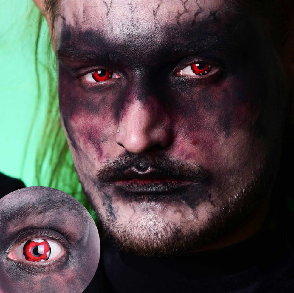 Dracula - PRIMAL® Contact Lenses - Little Shop of Horrors Costumery & Pop-Culture Emporium - 16 Bennetts Rd Mornington Melbourne