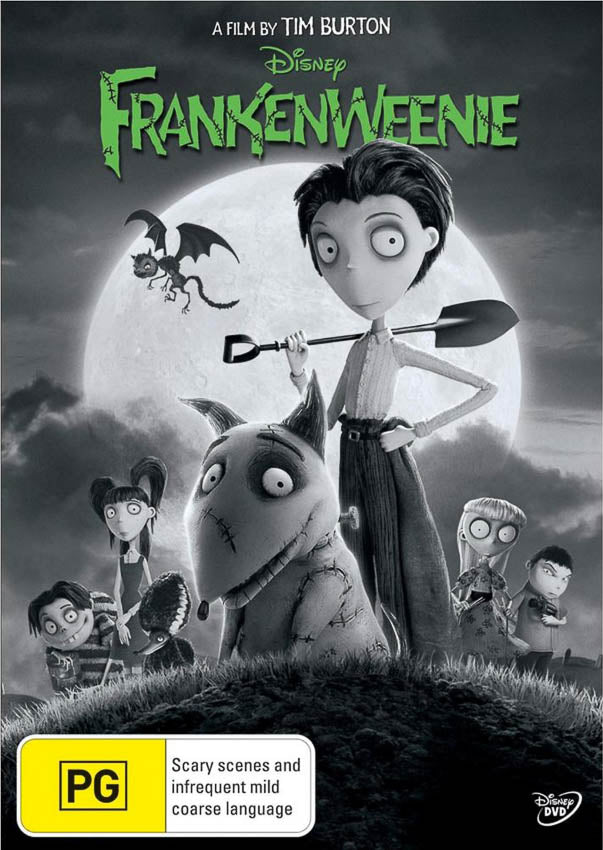 Frankenweenie DVD - Little Shop of Horrors