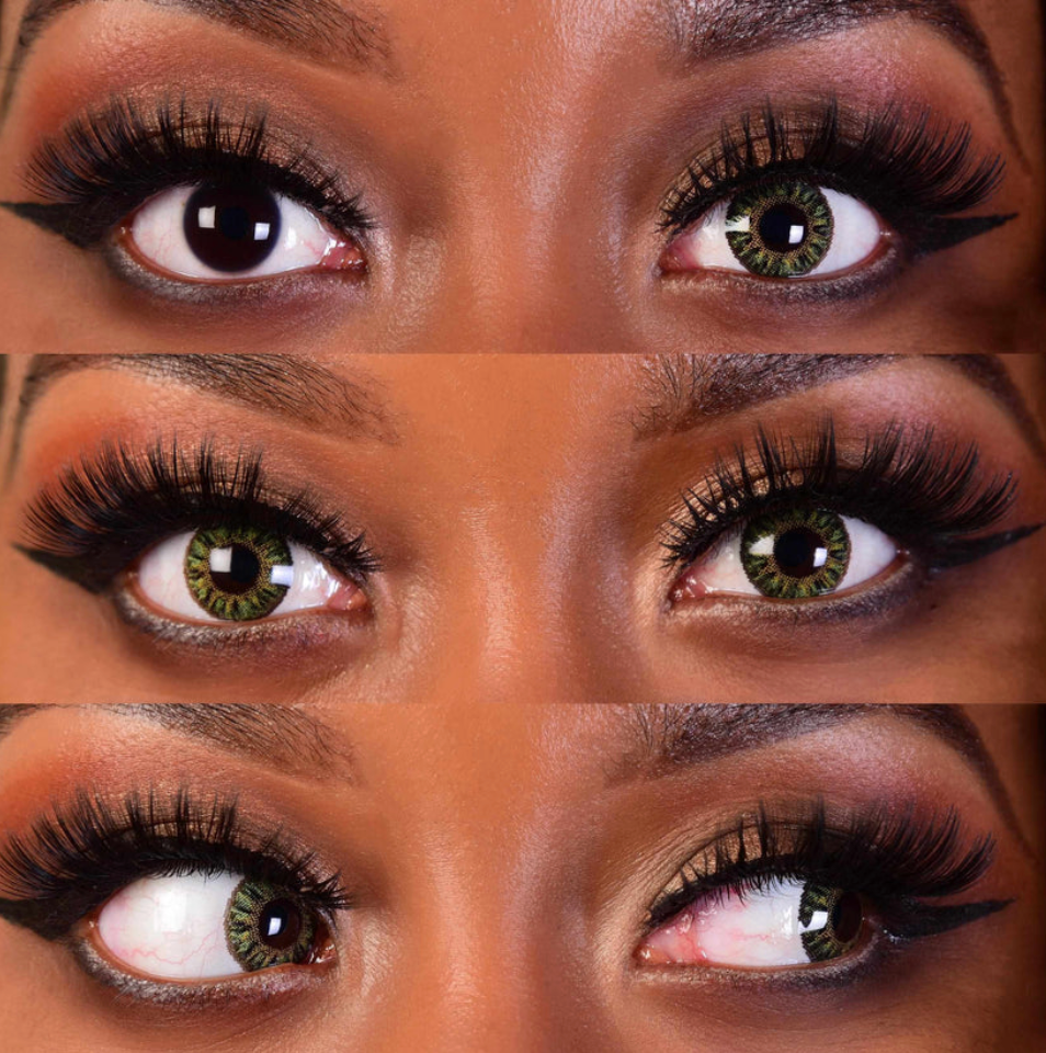 Jade Green - PRIMAL® Natural Contact Lenses - Little Shop of Horrors Costumery & Pop-Culture Emporium - 16 Bennetts Rd Mornington Melbourne