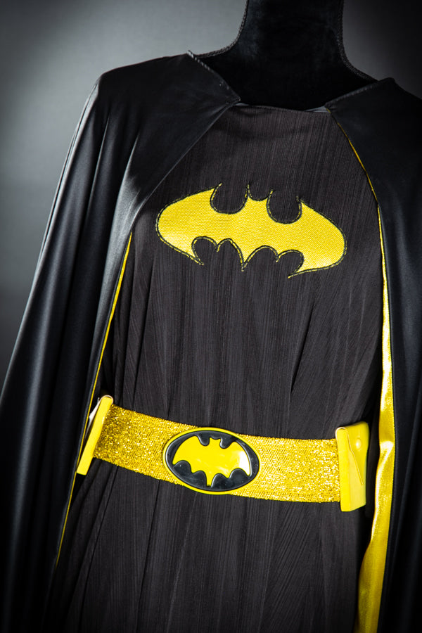 Plus Size Batgirl Costume Hire or Cosplay, plus Makeup and Photography. Proudly by and available at, Little Shop of Horrors Costumery Mornington & Melbourne.