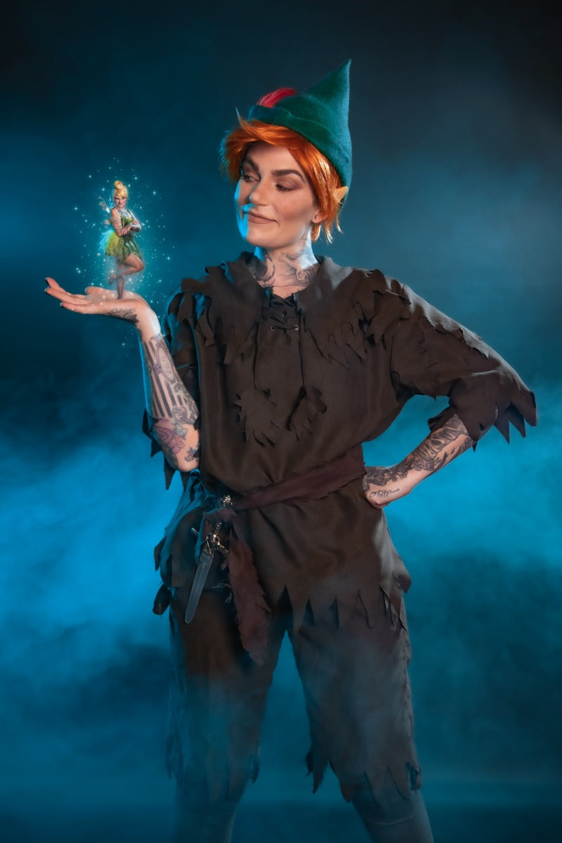 Peter Pan, Hook Costume Hire or Cosplay, plus Makeup and Photography. Proudly by and available at, Little Shop of Horrors Costumery 6/1 Watt Rd Mornington & Melbourne