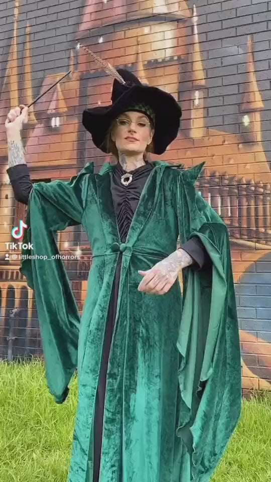 Harry Potter Professor McGonagall Costume Hire Little Shop of Horrors Costumery 6/1 Watt Rd Mornington