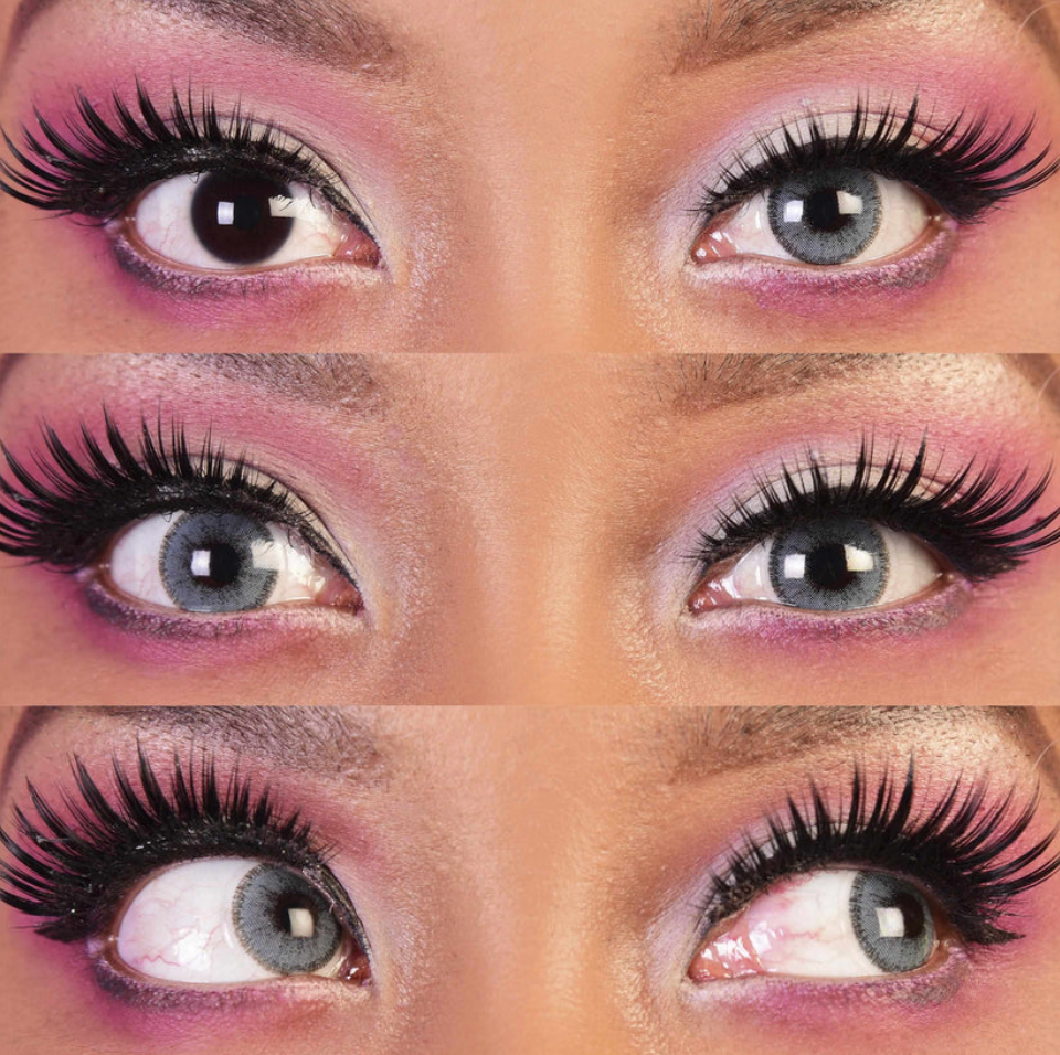 Sapphire Blue - PRIMAL® Natural Contact Lenses - Little Shop of Horrors Costumery & Pop-Culture Emporium - 16 Bennetts Rd Mornington Melbourne