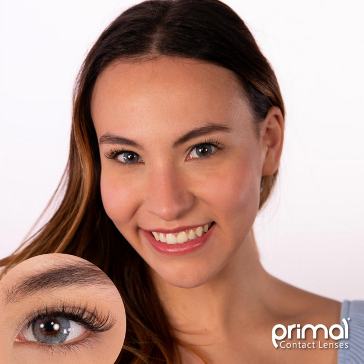 Sapphire Blue - PRIMAL® Natural Contact Lenses - Little Shop of Horrors Costumery & Pop-Culture Emporium - 16 Bennetts Rd Mornington Melbourne