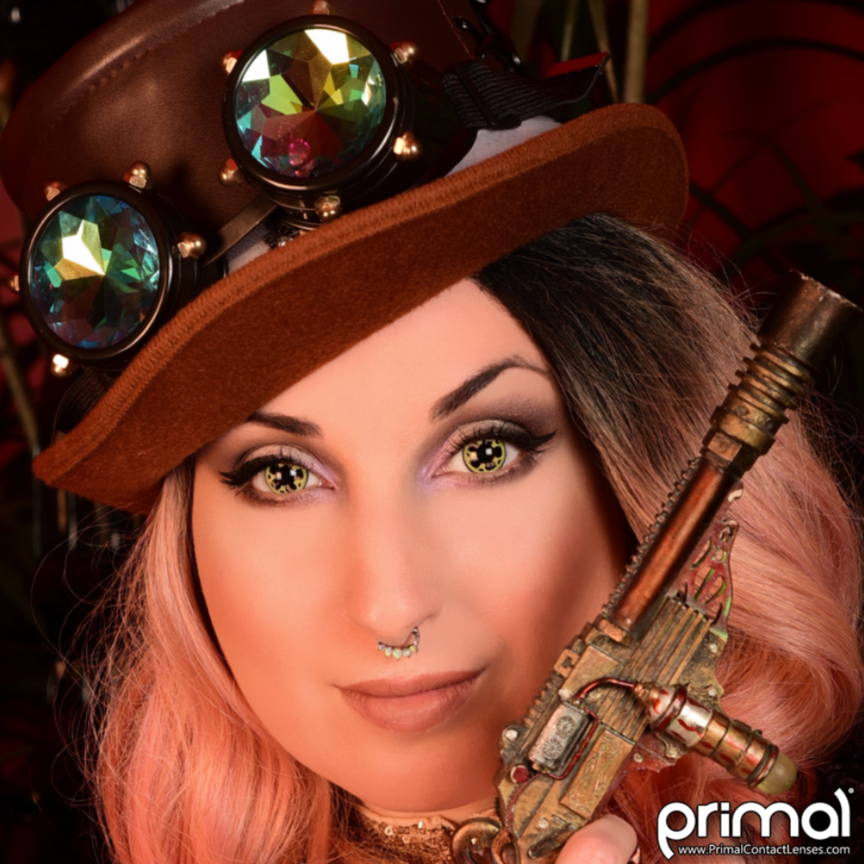 Steampunk - PRIMAL® Contact Lenses - Little Shop of Horrors Costumery & Pop-Culture Emporium - 16 Bennetts Rd Mornington Melbourne