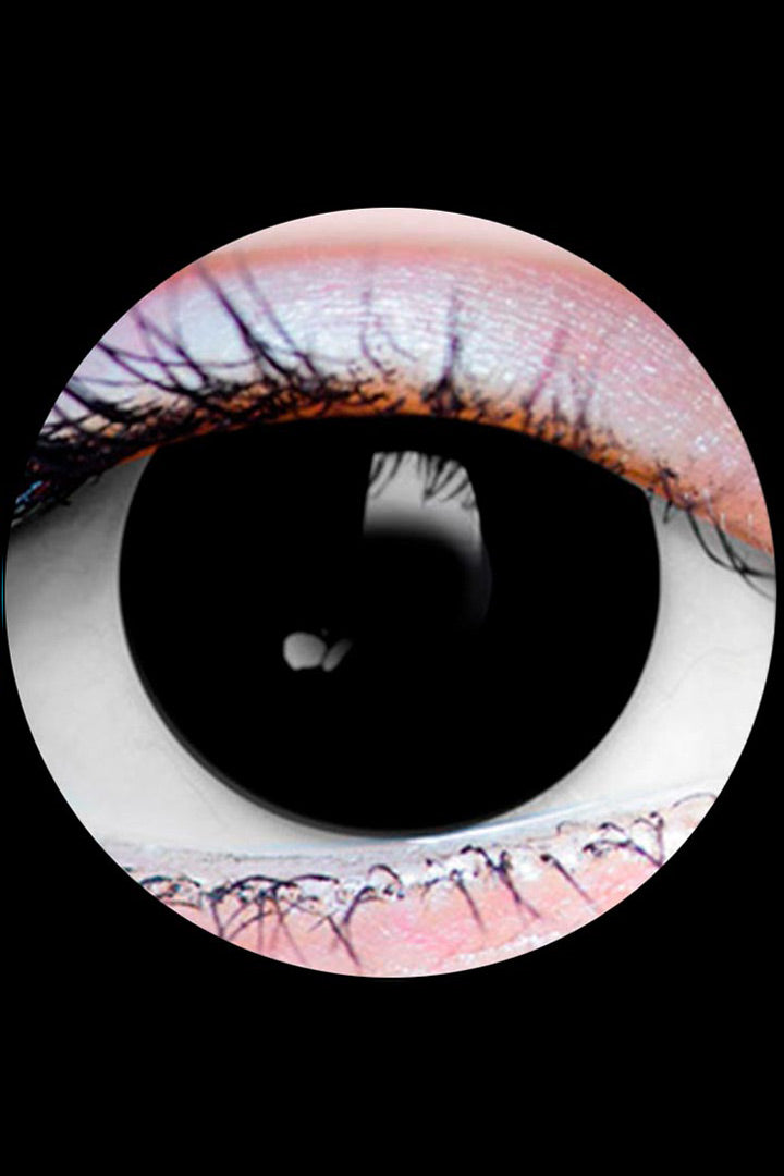 PRIMAL® Terrifier Contact Lenses – blackout horror cosplay eye contacts