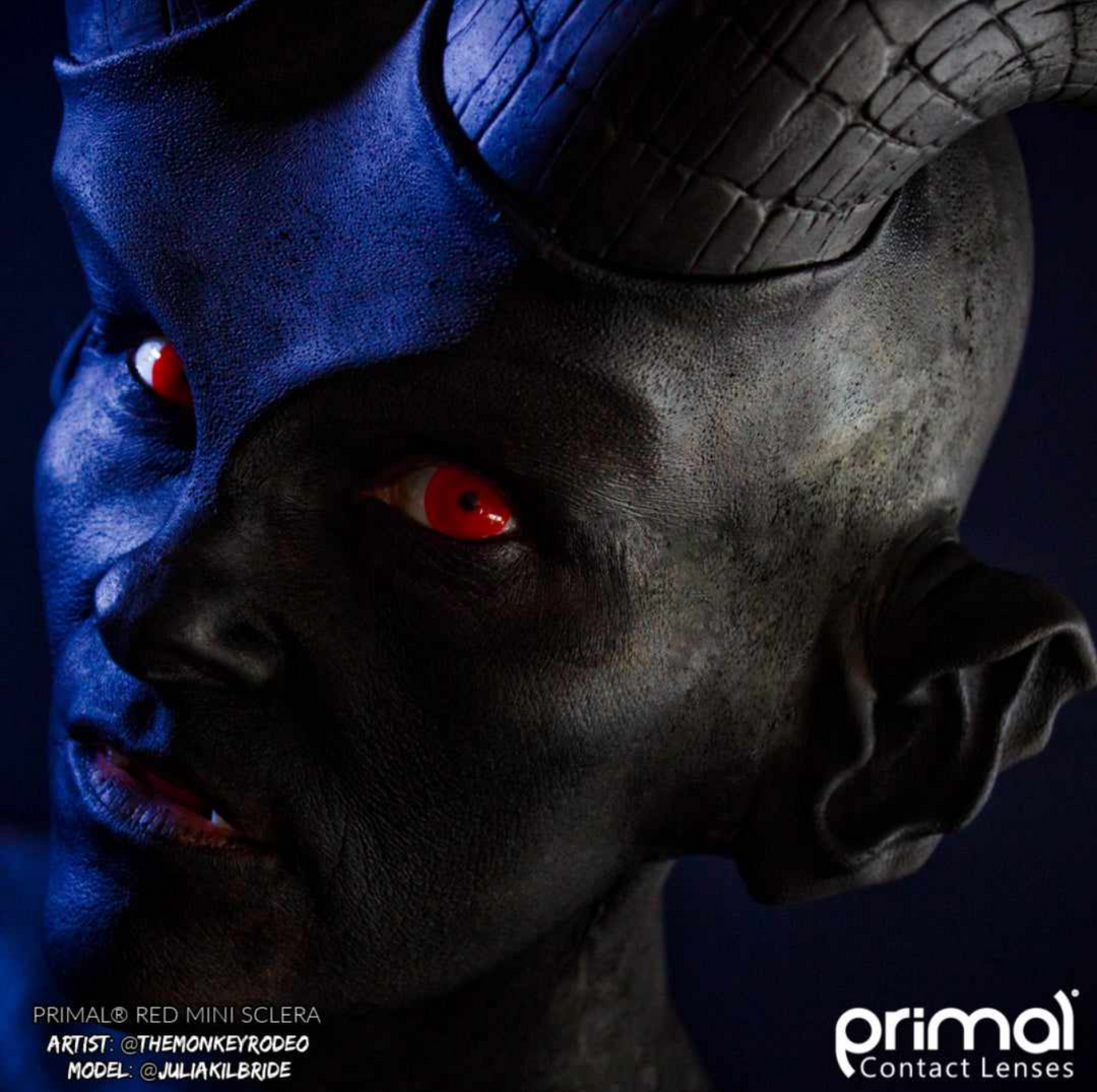 Transylvania - PRIMAL® Mini Sclera Contact Lenses - Little Shop of Horrors Costumery & Pop-Culture Emporium - 16 Bennetts Rd Mornington Melbourne