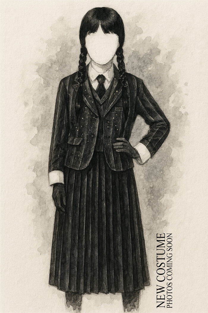 Wednesday Addams Nevermore - Little Shop of Horrors Costumery & Pop-Culture Emporium - 16 Bennetts Rd Mornington Melbourne