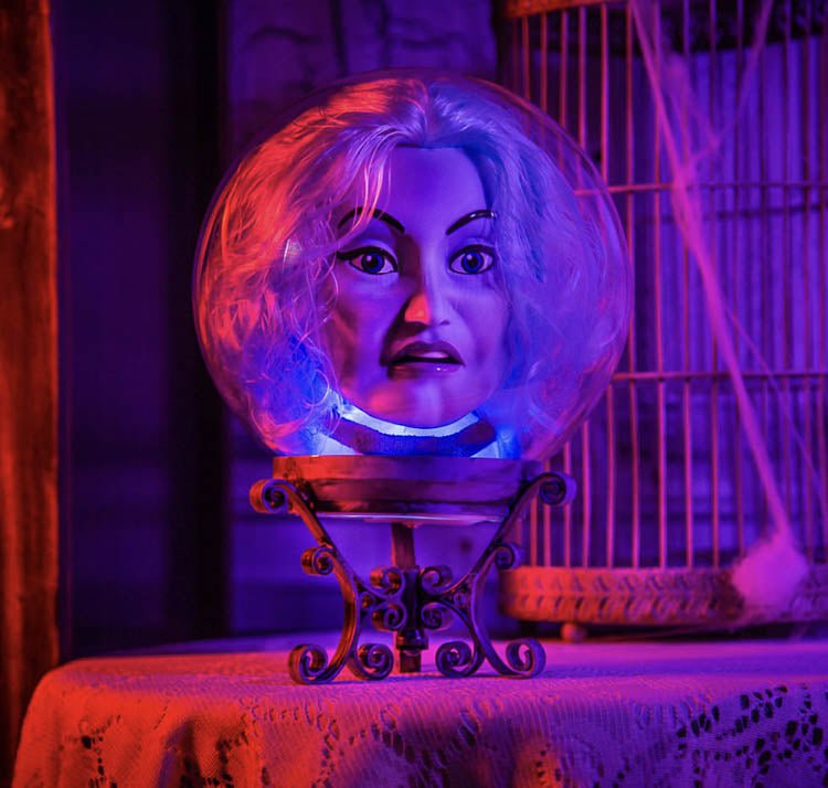 Haunted Mansion Madame Leota Ball Prop - Little Shop of Horrors - Mornington Peninsula Melbourne