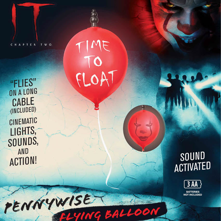 IT Pennywise Flying Balloon Prop - Little Shop of Horrors