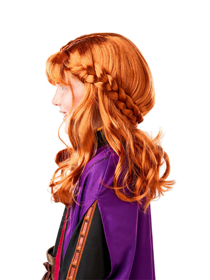 ANNA FROZEN 2 WIG, CHILD - Little Shop of Horrors