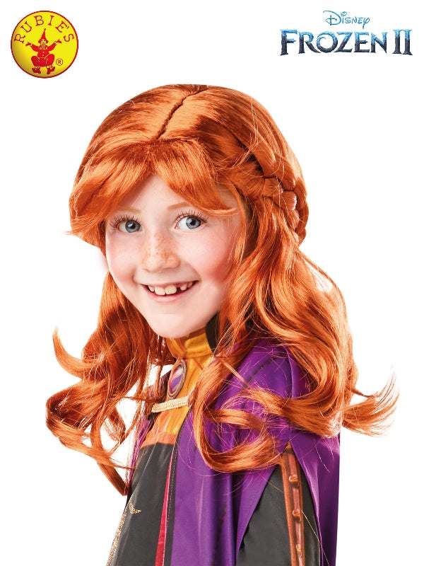 ANNA FROZEN 2 WIG, CHILD - Little Shop of Horrors