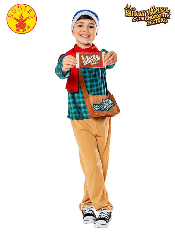 CHARLIE BUCKET DELUXE COSTUME, CHILD - Little Shop of Horrors