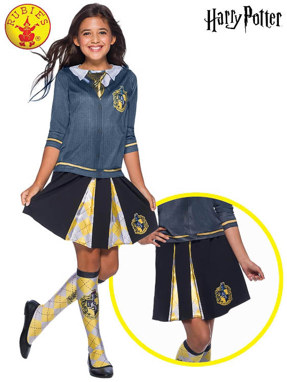 HUFFLEPUFF SKIRT, CHILD - Little Shop of Horrors