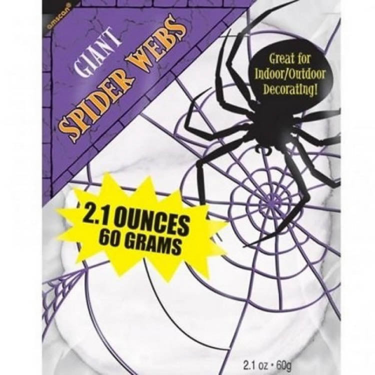 Spider Web White Stretchable - Little Shop of Horrors