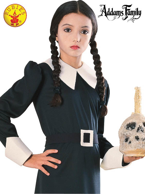 WEDNESDAY ADDAMS WIG - CHILD - Little Shop of Horrors