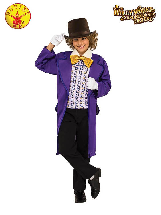 WILLY WONKA DELUXE COSTUME, CHILD - Little Shop of Horrors