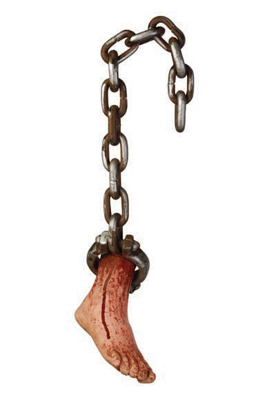 Bloody Butcher Shop: Hanging Foot - Little Shop of Horrors