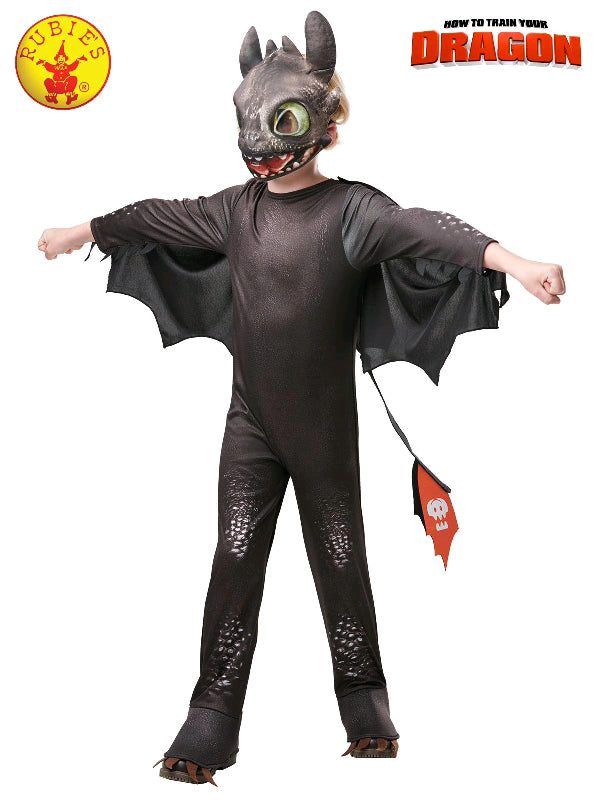 TOOTHLESS NIGHT FURY DELUXE COSTUME, CHILD - Little Shop of Horrors