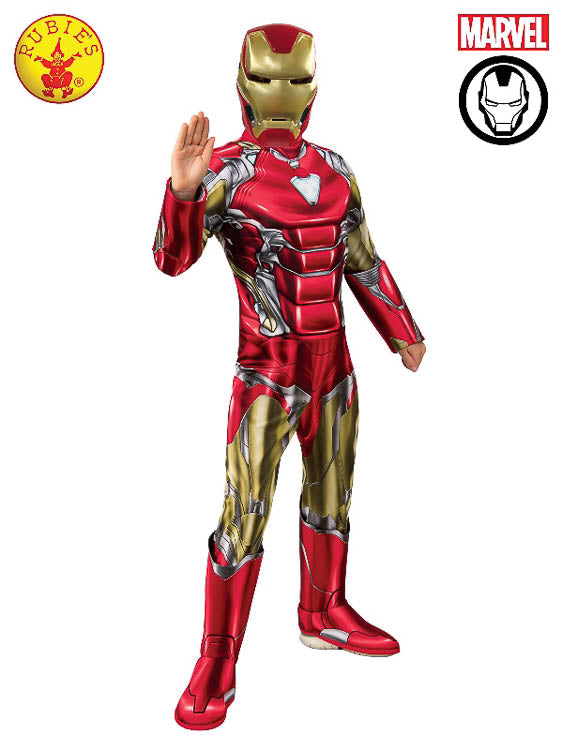 IRON MAN DELUXE COSTUME, CHILD - Little Shop of Horrors