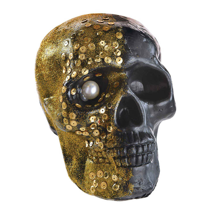 Boneyard Glam Skull Decoration - Little Shop of Horrors