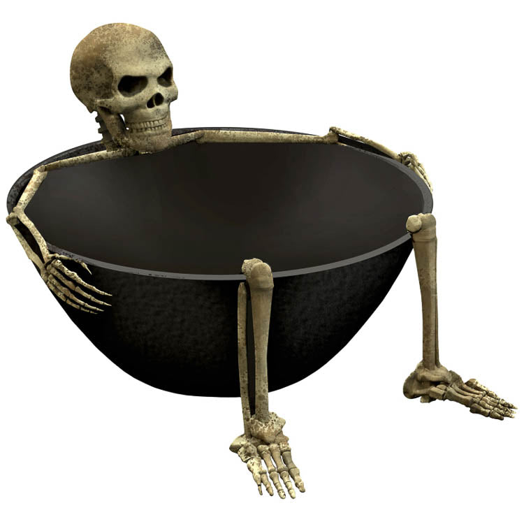 Boneyard Skeleton Bowl - Little Shop of Horrors