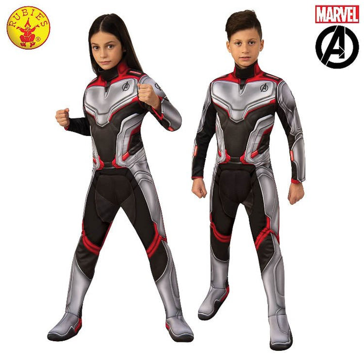 AVENGERS 4 DELUXE UNISEX TEAM SUIT, CHILD - Little Shop of Horrors - Mornington Peninsula Melbourne