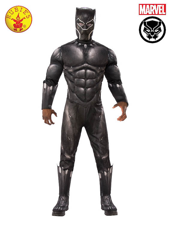 BLACK PANTHER DELUXE COSTUME, ADULT - Little Shop of Horrors