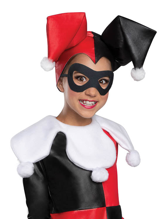 HARLEY QUINN DC SUPERHERO GIRLS COSTUME, CHILD - Little Shop of Horrors