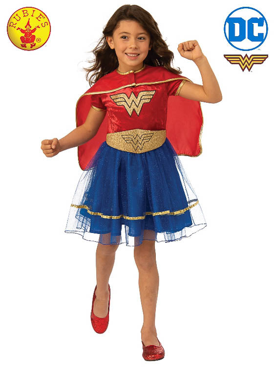 WONDER WOMAN DELUXE TUTU COSTUME, CHILD - Little Shop of Horrors