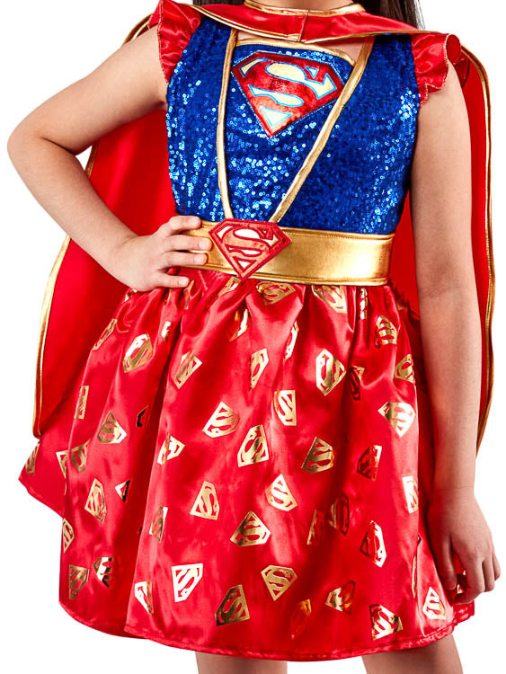 SUPERGIRL PREMIUM COSTUME, CHILD - Little Shop of Horrors